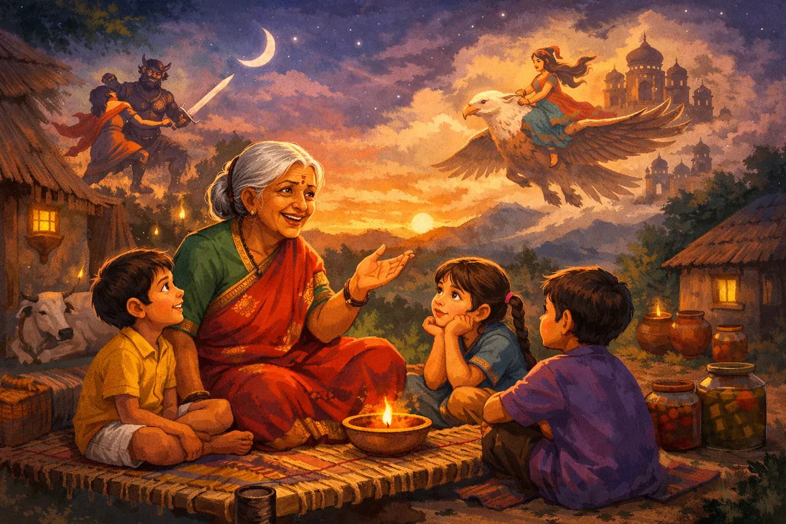 Ammamma’s Endless Stories 👵✨